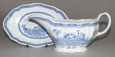 Sauce Boat with Stand c1980s
